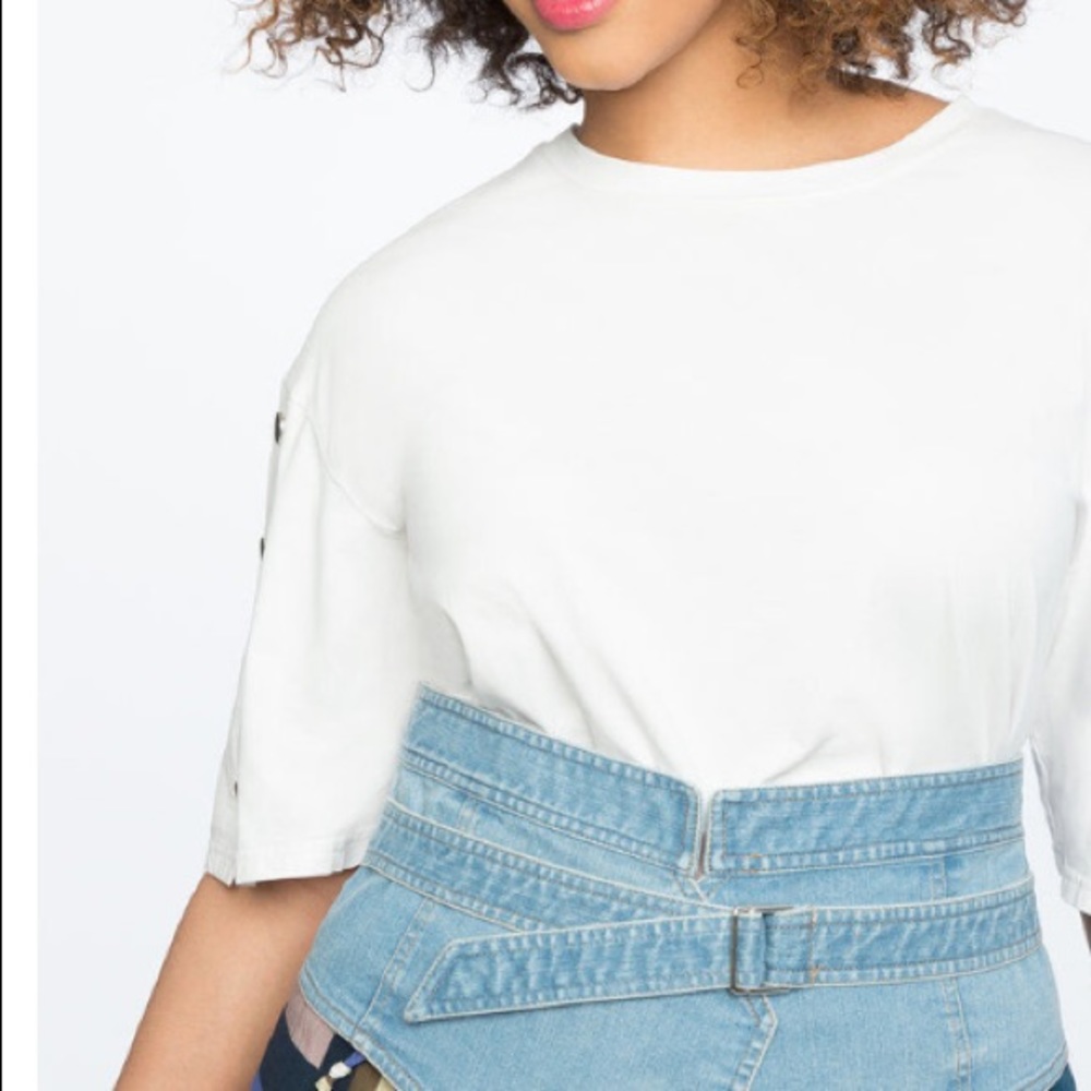 ELOQUII DENIM BELT